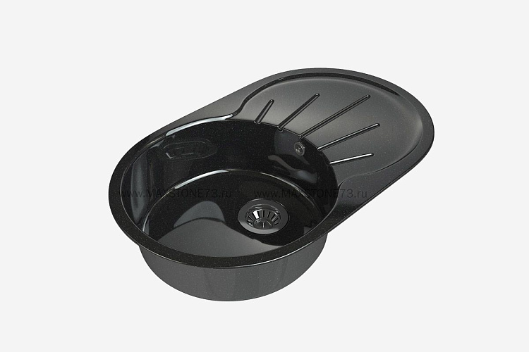 MAXSTONE Мойка глянцевая MS-5 (звездное небо) 735*450*215
